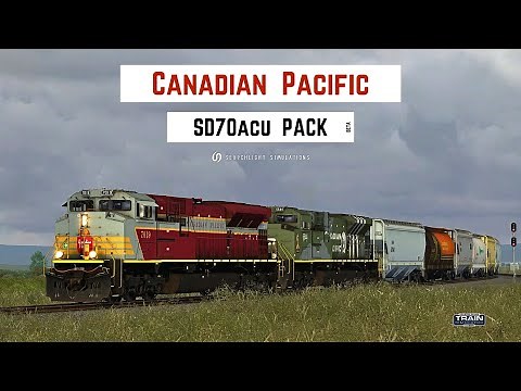 Train Simulator | Searchlight Simulations CP SD70ACU Pack | BETA | #trainsimulator