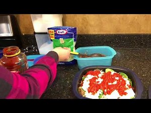 Tupperware MicroPro Grill lasagna in 12 minutes!