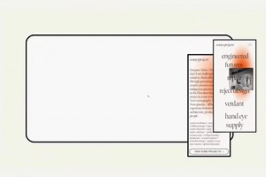 Designer Portfolio | Squarespace Site Redesign