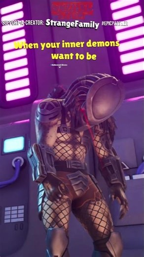 When your Inner Demons fight to be outer demons... | AVP #Fortnite #Shorts