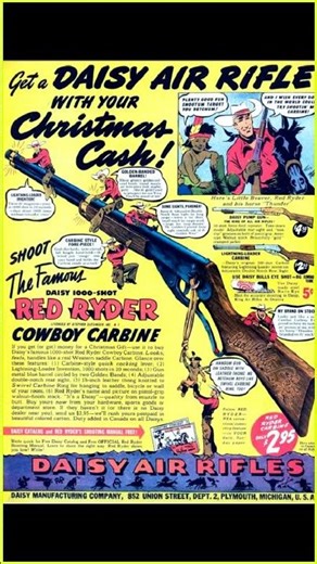 You'll Never Shoot Your Eye Out With This Red Ryder Carbine! #christmas #rifle #redryder #carbine