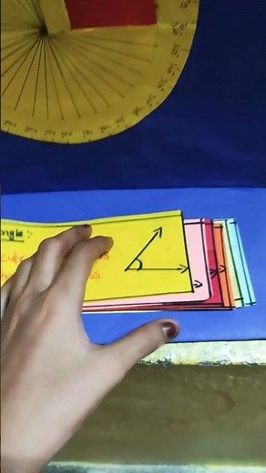 maths model project work types of angles