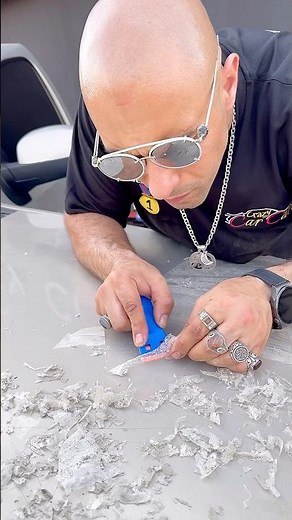 How to remove the PPF stucked on car paint 👆🏽 #car #ppf #wow #problem #super #crazy #polish #auto