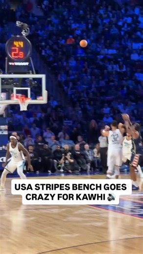 NBA on Instagram: "KAWHI TOOK OVER IN GAME 3 AND THE BENCH LOVED IT! 👏 The 2026 NBA All-Star Game is live on NBC & Peacock"