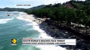 1.5K views · 22 reactions | Eroding coast affects tourism and livelihood as South Korea's beaches face the #ClimateChange threat. As many as 43 beaches are prone to coastal erosion in the country. For more videos, visit: wionews.com/videos | WION | Facebook