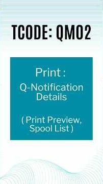 SAP S/4HANA QM | Print : Quality Notification Details | SAP Quality Management