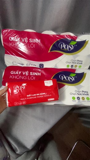 Giây vệ sinh posy#tieudungthongminh #giayposy