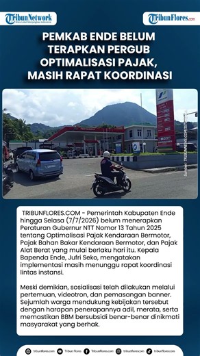 Pemkab Ende Belum Terapkan Pergub Optimalisasi Pajak, Masih Rapat Koordinasi