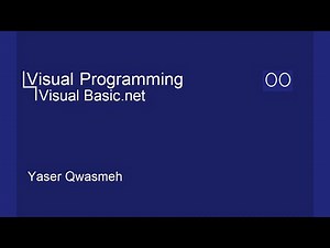 Learn VB.net In Arabic 2021 | 00 | introduction