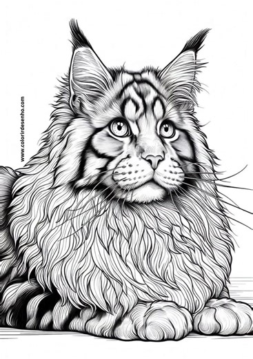 Free Printables kitten and Cats Coloring Pages 165