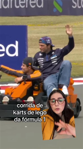 a corrida de karts de lego da fórmula 1 antes do gp da grã-bretanha aconteceu, pra alegria nossa e dos pilotos também! #formula1 #f1 #befastpodcast #britishgp imagens: @Formula 1
