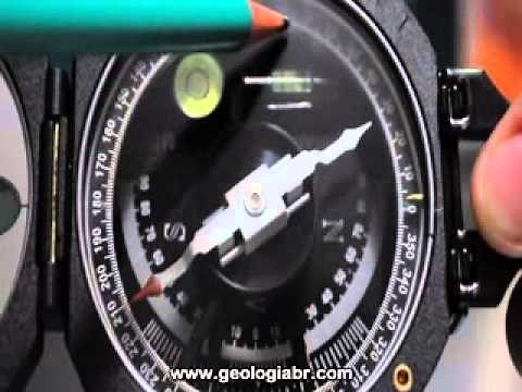 Bússola Geológica Tipo Brunton DQL-8 - GEOLOGIA BR