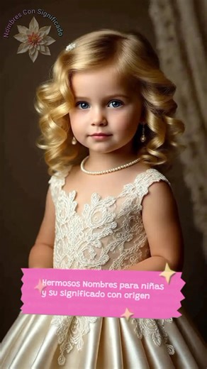 #NombresConSignificado #niña | Nombres Con Significado