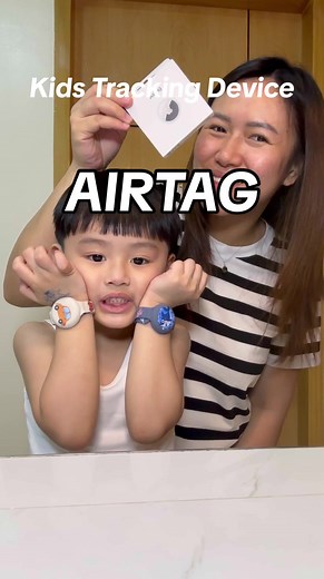 Airtag Kids Tracking Device! #airtag #tracker #kidssafety #fyp