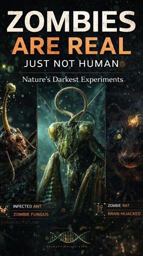 Unsolved Science 2.0 on Instagram: "Zombies Are Real… Just Not Human | Nature’s Darkest Experiments . . #Science #zombies #nature #instagram"