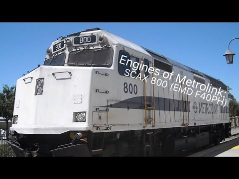 Engines of Metrolink: SCAX 800 (EMD F40PH)