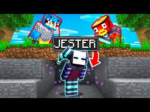 Minecraft Manhunt, But I'm a Jester...