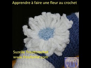 TUTO CROCHET débutant faire une fleur marguerite