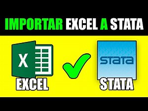 How to Import/Open Excel into Stata 📊 | Import XLSX Files Step by Step