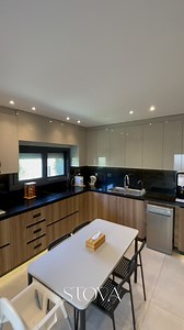 Your dream cashmere kitchen is here—it’s all about cashmere tones and wood effects. Start designing your dream kitchen! Call Us Now: 01222257499 #kitchendesign #modernkitchen #kitcheninspiration #minimalistdesign #kitchendecor | Stova kitchens