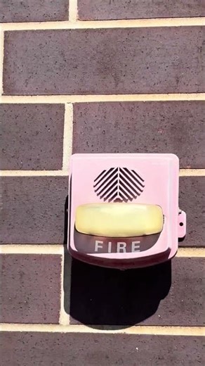 Out door simplex true alert fire alarm and potter bell