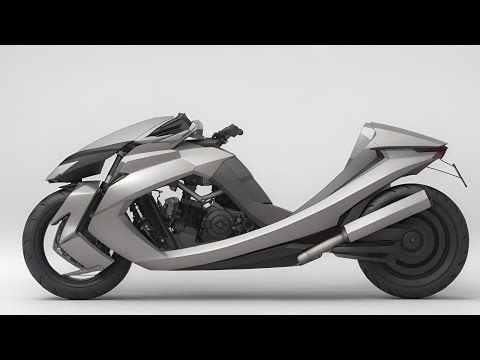 Ducati based Recumbent motorcycle - From functional prototype to AI render
