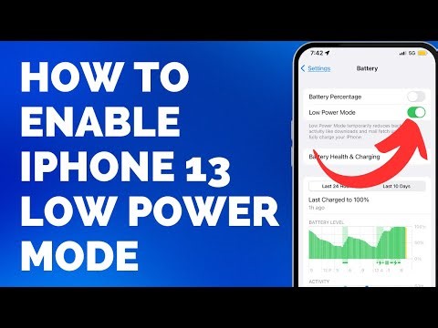 How to Enable iPhone 13 Low Power Mode - Step by Step Tutorial