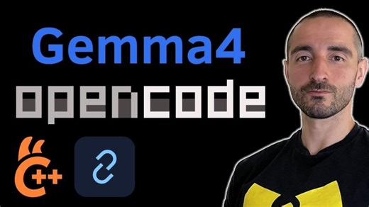 Local Gemma 4 with OpenCode llama.cpp | Build a Local RAG with LangChain | 🔴 Live | Venelin V.