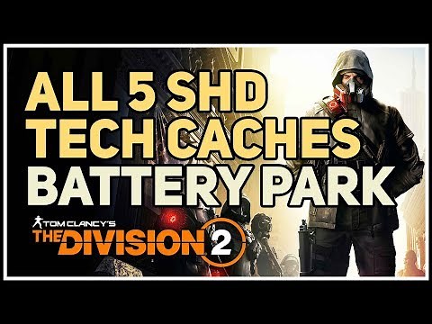 All Battery Park SHD Tech Caches Division 2