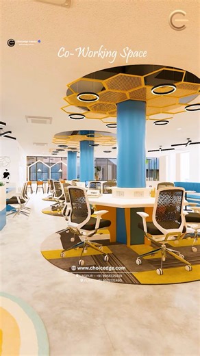 𝗖𝗵𝗼𝗶𝗰𝗲𝗱𝗴𝗲 𝗶𝗻𝘁𝗲𝗿𝗶𝗼𝗿 on Instagram: "Designed for focus, collaboration, comfort, and everyday productivity A thoughtfully designed co-working space where ideas flow freely 💼✨ From welcoming reception to focused work zones and conference rooms 🤝 Perfect for freelancers, office teams, and work-from-home professionals 🚀 #coworkingspaces #workspacedesign #instagram #trendingreels"