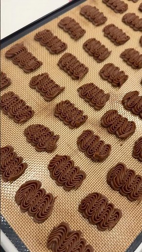 ココアの絞り出しクッキー🍫作り方 #お菓子レシピ #簡単お菓子レシピ #shorts