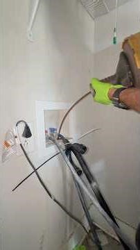 Clearing a CLOGGED Laundry Drain #plumbing #washingmachine #drain #howto #diy #asmr #shorts