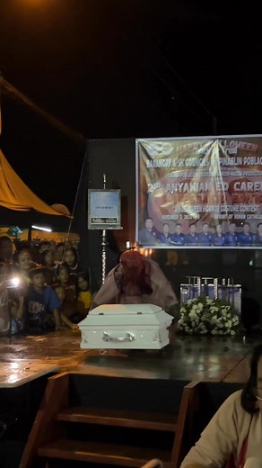 Happy Halloween💀🎃😂 kagawad Princess Macob & Jeanneil Bondoc #anyanian2025 #scarycostume #Skpoblacionoeste | SK Poblacion Oeste