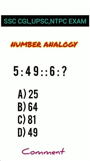 SSC,CGL,UPSC, TNPSC, NTPC EXAM/REASONING # MATHS QUIZ #MATHS TRICKS 📖# MATHEMATICS