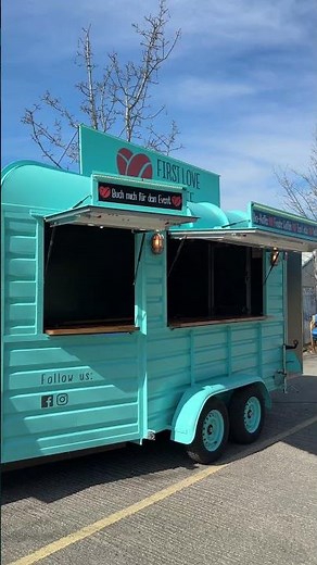 Blue Horsebox Catering Trailer Shell Build for Custom Fit-Out