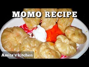 Tasty Momo Recipe At Home | Easy Process | Amita's Kitchen