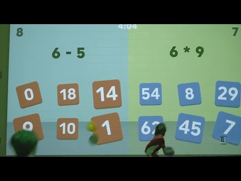 Lu Interactive Projection Based Physical Education Games