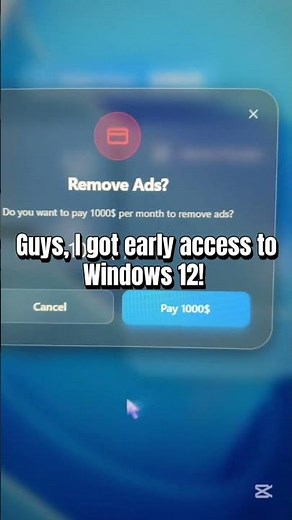 Windows 12! The “best” Windows so far!