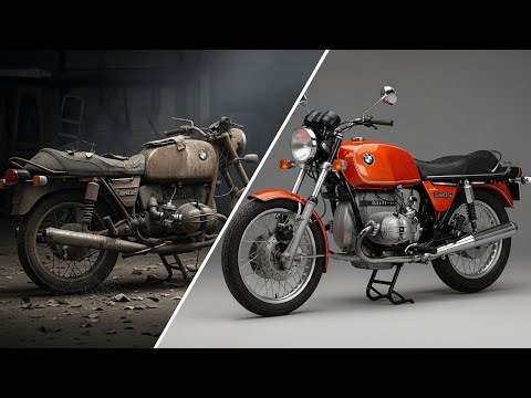 This 1975 BMW R90S Was Left for Dead… What I Found Inside SHOCKED Me 😱 Bike Restoration by $500 💯!!