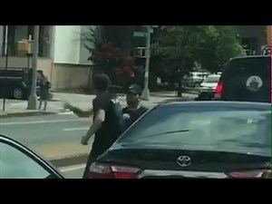 ROAD RAGE CAUGHT ON VIDEO: Driver threatened, then dragged in Brooklyn road rage fight