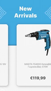 🆕 Νέες Παραλαβές Makita! 🔝 🔹 4100KB - https://ergalia.gr/oikodomika-palagka-koftesdomikonylikon/33996-4100kb.html 🔹 DHR202Z - https://ergalia.gr/18v-20v/11167-dhr202z.html 🔹 FS4000 - https://ergalia.gr/ilektrika-ergaleia-katsavidieres/24890-fs4000-570w.html 🔹 RP2302FC07 - https://ergalia.gr/ilektrika-ergaleia-router/33994-rp2302fc07-2300w.html 🌐 https://ergalia.gr/ ☎️ 210-2515141 & 📱 6937925297 📌 Θεσσαλονίκης 30 και Παπαγρηγοριάδου 16, Νέα Φιλαδέλφεια * οι τιμές ισχύουν μέχρι εξαντλήσεω