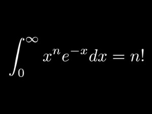 Feynman Integration Example 6 - Expressing n! as an Integral