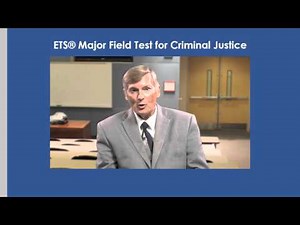 ETS Major Field Test Explanation