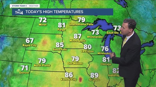 Southeast Wisconsin weather: 70s and 80s this week - NewsBreak