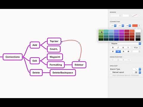 MindNode Tutorial - Connections