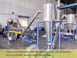 Caco3/Calcium Carbonate Filler Masterbatch Production Machine