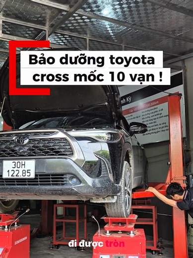 Bảo dưỡng chuyên sâu Toyota Cross mốc 10 vạn . #trunganhgarage #toyota #cross #baoduongoto #oto