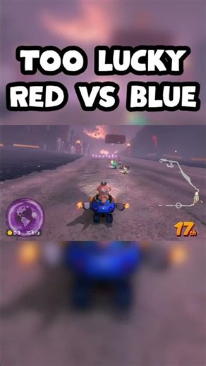 Too Lucky | Red Vs Blue - Mario Kart World