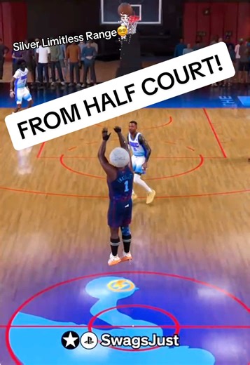 Silver Limitless Range and Shooting with Square💀 #nba2k26 #nba2k #2kclips #2kcommunity #basketball