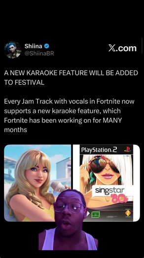 New karaoke mode in Fortnite festival #fortnitefestival #Fortnite #fortnitenews #fyp #gaming ￼